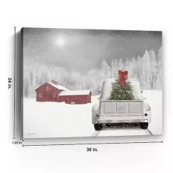 You Can Plan On Me Canvas Art Print